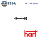 073 200 DRIVE SHAFT CV JOINT FRONT RIGHT LEFT HART NEW OE REPLACEMENT
