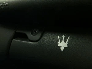 2pcs Dashboard Badge decal sticker *MASERATI LOGO* - Picture 1 of 1