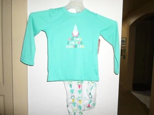 Wichtel Schlafanzug - Gr. 4T - 2 teiliges Set - mehrfarbig - Spaß zu tragen - 100% Polyester - Bild 1 von 3