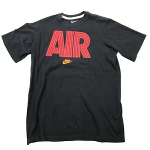 Air Nike T-shirt Boys XL Black short sleeve swoosh activewear - Picture 1 of 8