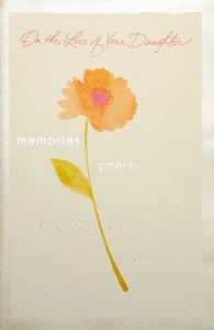 Tarjeta Sincera SIMPATÍA PÉRDIDA DE HIJA, Recuerdos por American Greetings + Sobre - Imagen 1 de 4