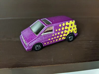 Hot Wheels Blue Card Collector # 151 Ford Aerostar púrpura Foto 1 de 4