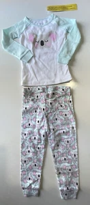 NEU Koara Schlafanzug 2-teilig Größe 2T Mädchen Pyjama Set 100% Baumwolle PJ Place - Bild 1 von 11