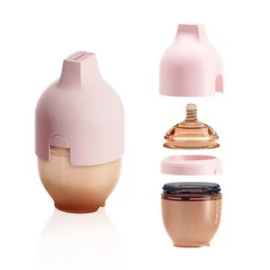 HE OR SHE Ultra Wide Neck Baby Bottle 160ml Pink - Picture 1 of 19