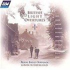 British Light Overtures (Royal Ballet Sinfonia, Sutherfield) CD (2002)