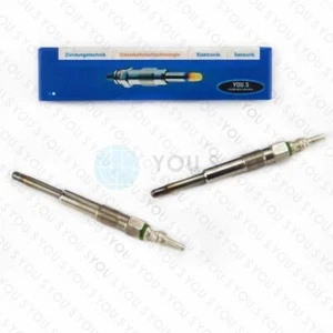 4 Pieces You.S Original Glow Plugs for Audi A6 (C5) 1.9 TDI 81 KW 96 KW - New - Picture 1 of 2
