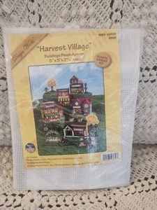 Harvest Village Plastic Canvas Needlepoint KIT Design Works New NIP #32659 - Picture 1 of 2