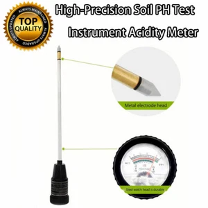 High-Precision Soil PH Test Instrument Acidity Meter Garden Plant Flower Testing - Picture 1 of 10