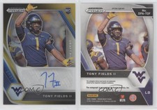 2021 Panini Prizm Draft Picks Black Gold /5 Tony Fields II #DPA-TOF Auto