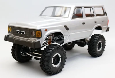 RC 1/10 TOYOTA LAND CRUISER FJ60 MIT LED-Beleuchtung 4X4 *RTR* -SILBER- - Bild 1 von 4