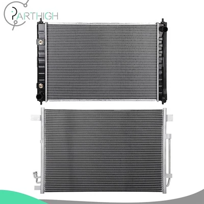Kit de refrigeração condensador e radiador de carro A/C Quest 2009-14 Nissan Murano 2011-17 - Imagem 1 de 4