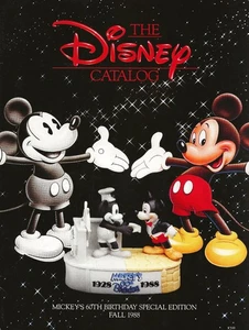 THE DISNEY CATALOG-FALL 1988-MICKEY'S 60TH BIRTHDAY-SPECIAL EDITION-TOON TOWN - Picture 1 of 2