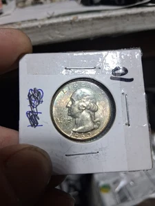 1960 TONED Washington Quarter Proof Gem Toning Coin B21 - Picture 1 of 13