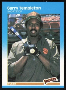 1987 Fleer #432 Garry Templeton - FREE SHIP - Picture 1 of 2