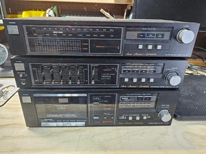 Fisher FM-38 CR-38 Stereo Tuner Cassette Deck Amplifier System For Parts - Picture 1 of 5