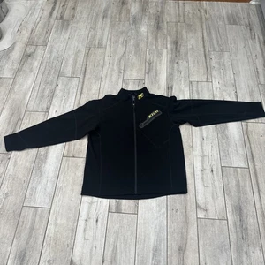 KLIM Men's Bike Jacket Softshell Logo Fleece Full Zip Size Large - Picture 1 of 10