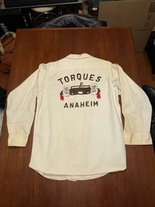 Super Cool Vintage 1950s/60s Car Club Jacket/Coat Torques Anaheim Size Medium - Picture 1 of 18
