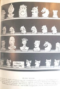 The Book of Chessmen 1950 Arthur Barker Illustrated Chess Pieces History Museum  - Foto 1 di 21