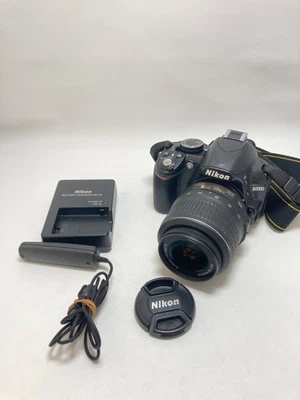 Nikon D3100 DSLR Camera With AF-S 18-55 3.5-5.6G Nikkor DX VR Kit Lens - Image 1 of 4