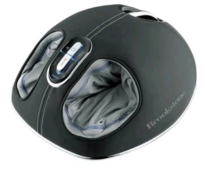 Brookstone FS1 Shiatsu Foot Massager with Heat Air Compression - Picture 1 of 8