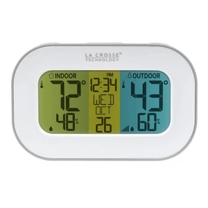 La Crosse Technology 308-148 Wireless Temperature Station with Tri-Color LCD - Picture 1 of 6