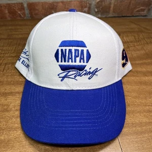 Mütze Kappe NAPA Racing Chase Elliott #9 NASCAR weiß blau Riemen hinten verstellbar - Bild 1 von 7