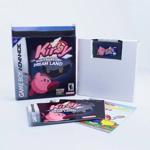 Kirby Nightmare in Dream Land für Nintendo Game Boy Advance - CIB getestet LESEN - Bild 1 von 7