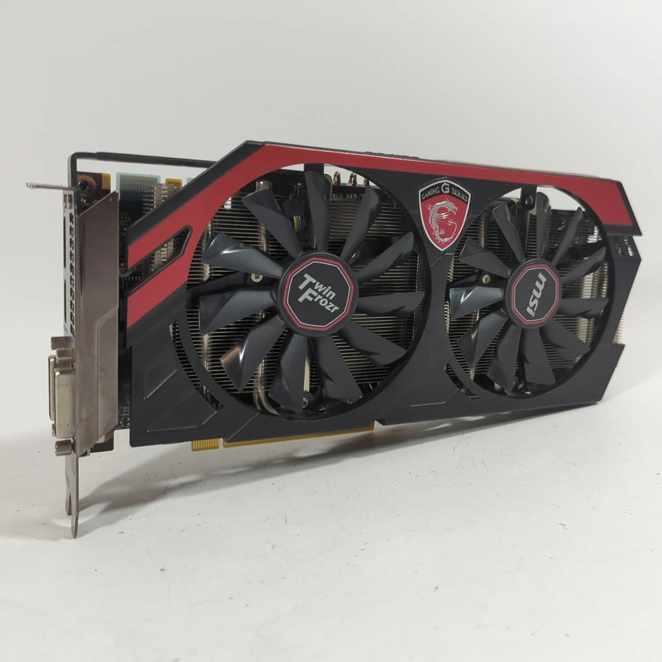 MSI NVIDIA GeForce GTX 760 4GB GDDR5 Twin Frozr Graphics Card FRESH PASTE - Image 1 of 4