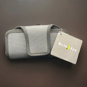 Nite Ize Gray Universal Hardshell X-Large Holster Case Rugged Pouch w/Belt Clip - Picture 1 of 3