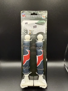 Houston Texans NFL Ambassador Car Flag Hood / Trunk 2 Piece Set-New - Picture 1 of 3
