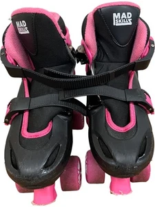 Mad Skills Pink Adjustable Children's Inline Skates - Size 2.5-5 Roller - Picture 1 of 7