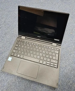 ACER TRAVELMATE SPIN / INTEL CELERON N4100 / 4GB RAM / 64GB STORAGE / WINDOWS 10 - Picture 1 of 8