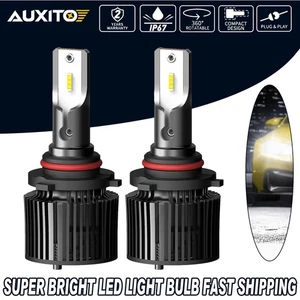 AUXITO 3000LM Bombillas Faros LED 2X 9005 Alto HB3 Lámpara de Vigo Repuesto 6000K - Imagen 1 de 11
