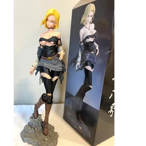 Dragon Ball Android 18 Anime Hentai Figur Sexy DBZ Girl rot 11,5" groß - Bild 1 von 11