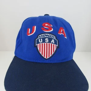 EE. UU. Parche Bordado Logo Para Hombre Azul Ajustable Snapback Gorra Sombrero por Ole Panna - Imagen 1 de 8