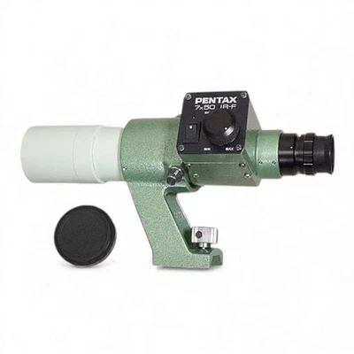 Pentax 7x50 IR-F Finder Scope with Illuminator and Mount Japan Used - Image 1 of 4