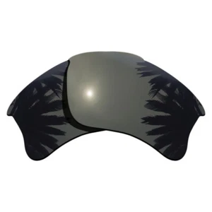 Black Replacement Lenses for-Oakley Flak Jacket XLJ Polarized - Picture 1 of 4