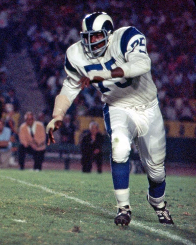 LA Los Angeles Rams DEACON JONES Glossy 8x10 Photo Print Football Poster Cover