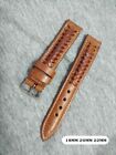Leather Watch Strap Handmade Hand Tool Strap Watch Custom Watch Gift 321