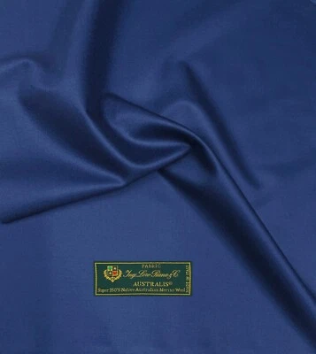 LORO PIANA Suiting Fabric Dark Navy Super 150s Wool "Australis" 3.5 meter - Image 1 of 4
