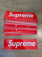 Supreme Red Box Logo Sticker 100% Authentic 