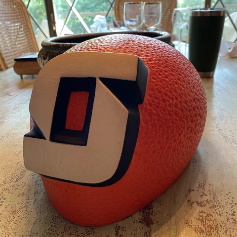 Fan Hat SYRACUSE ORANGE Mascot Foam Head Starter Basketball NCAA Boeheim Cover