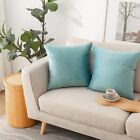Nini All Decorative Throw Pillow Covers Velvet Soft For Couch Sofa Bedroom Livin