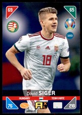 Panini Euro 2020 (2021 Kick Off) Adrenalyn XL - Dávid Sigér Hungary No. 103