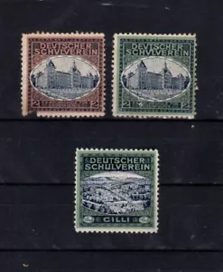 German Charity Fundraising Stamps - German Schools Association - Picture 1 of 1
