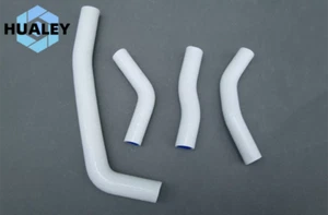 White Silicone Radiator Hose For 2010-2013 Honda CRF250R CRF 250R - Picture 1 of 3