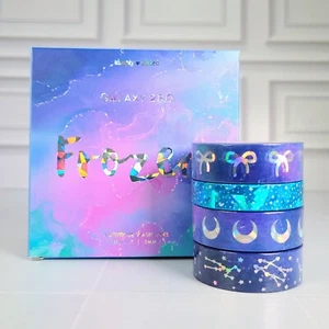 NEW simply gilded FROZEN GALAXY 28.0 boutique boxed washi tape set - Picture 1 of 1