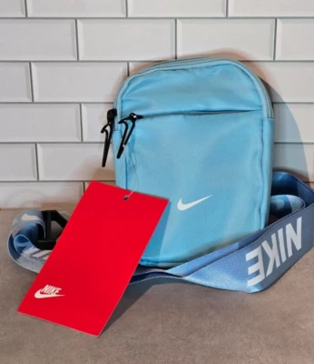 NWT Nike Light Blue Mini Adjustable Sling Crossbody Shoulder Bag 5x7 - Image 1 of 4
