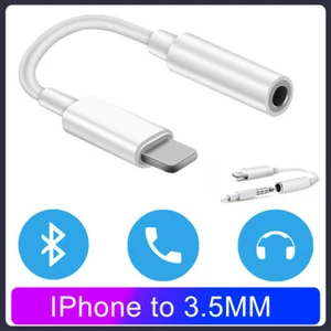 Audio Aux für i Phone Adapter auf Klinke Kabel Kopfhörer Stecker Jack Dongle IOS - Bild 1 von 19