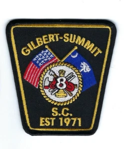 *DEFUNCT* Gilbert Summit (now Lexington Co) SC South Carolina Fire Sta. 8 patch - Picture 1 of 1